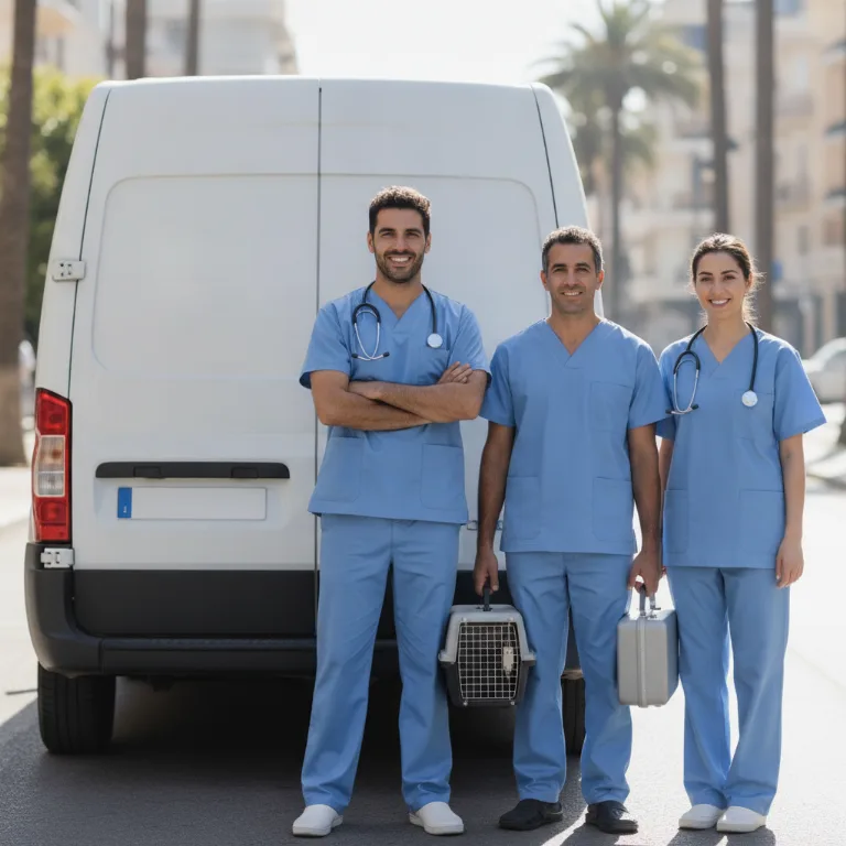 Veterinario equipo en Las Aguilas